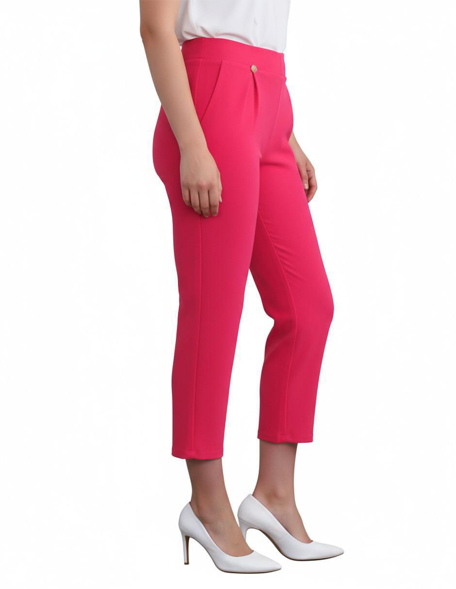Pantalón capri slim para mujer 2