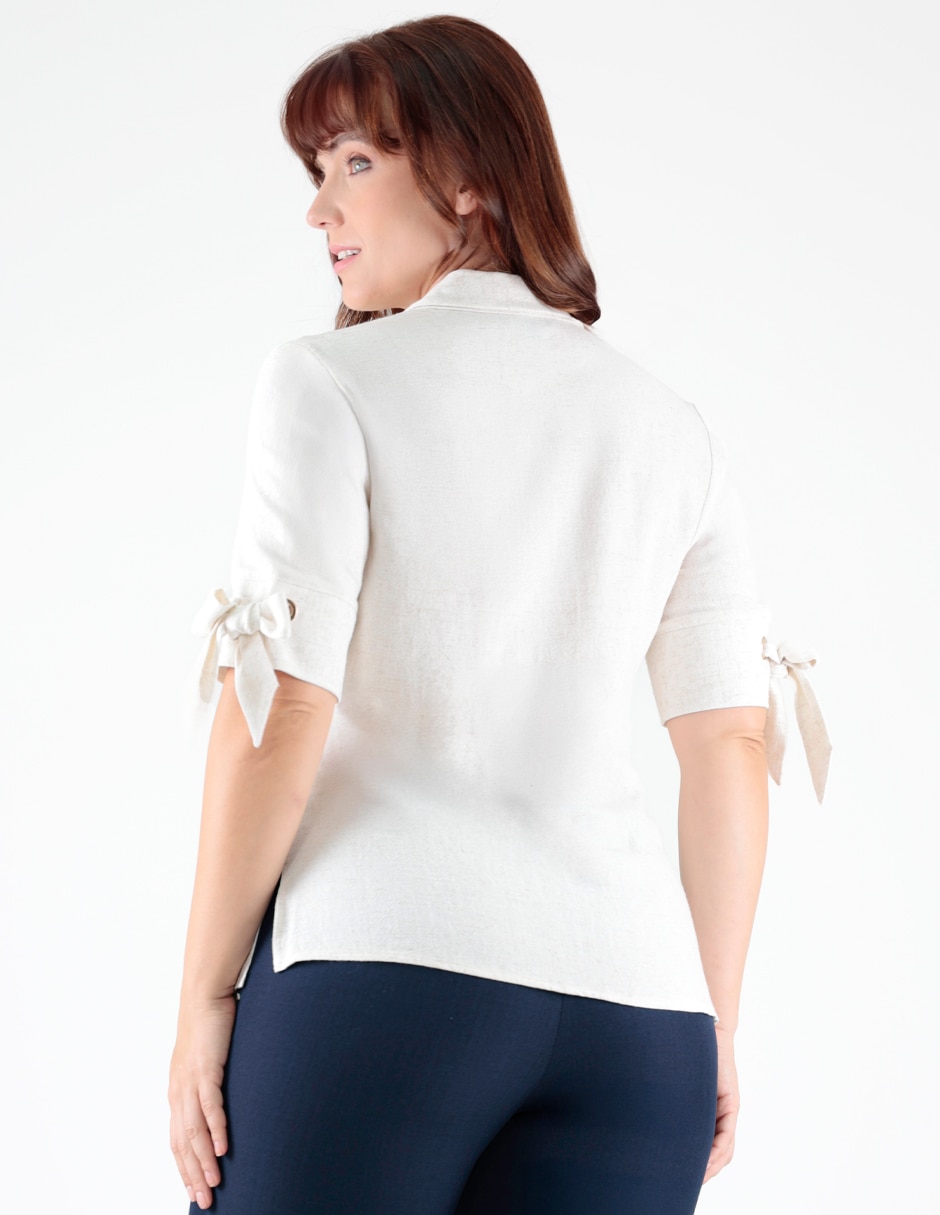Blusa manga corta para mujer 2