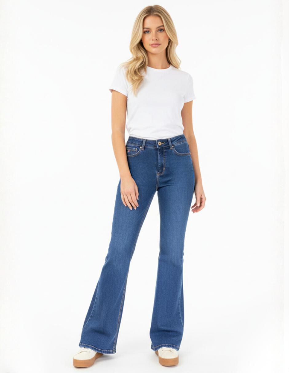 Jeans flare para mujer