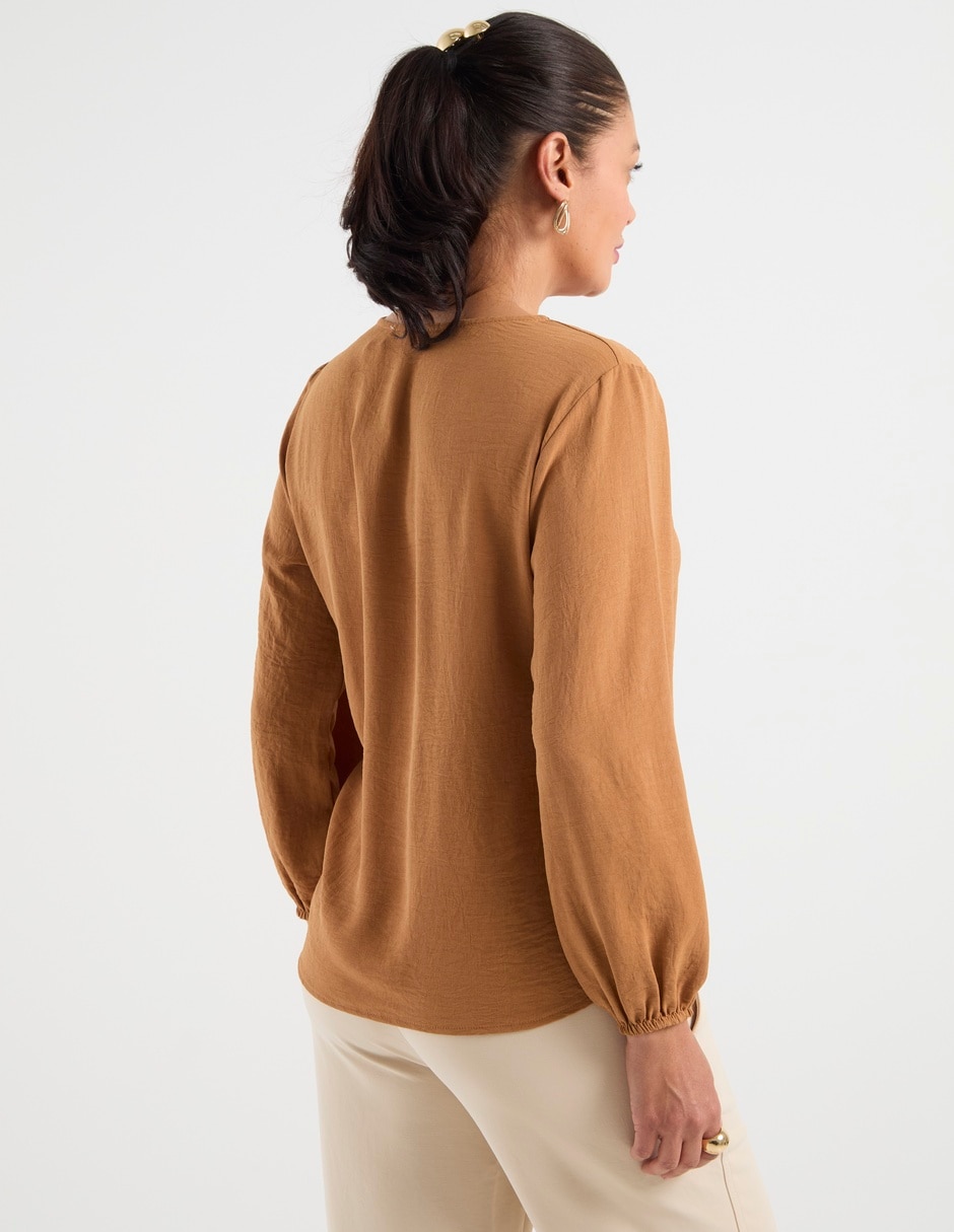 Blusa manga larga para mujer 2