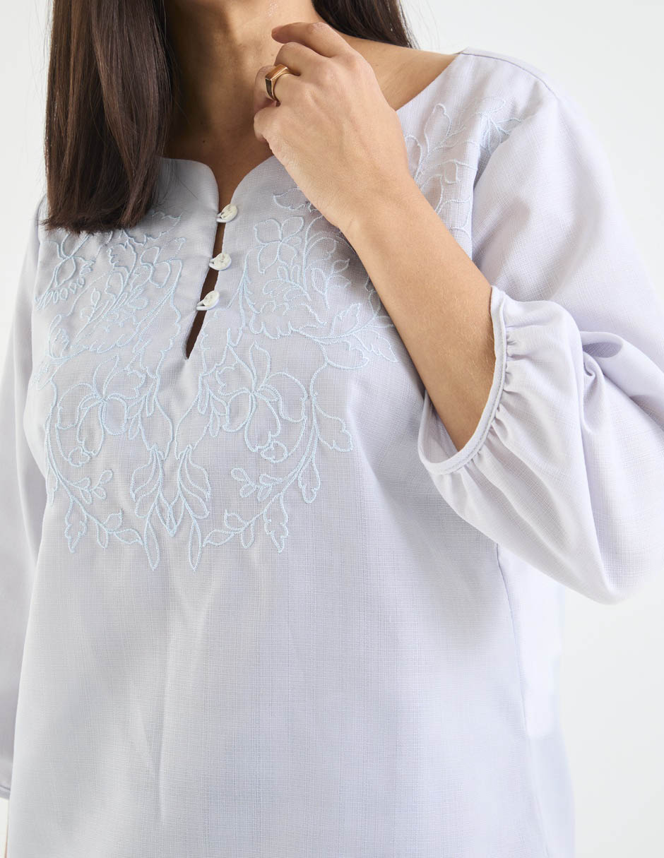 Blusa manga 3/4 para mujer 5