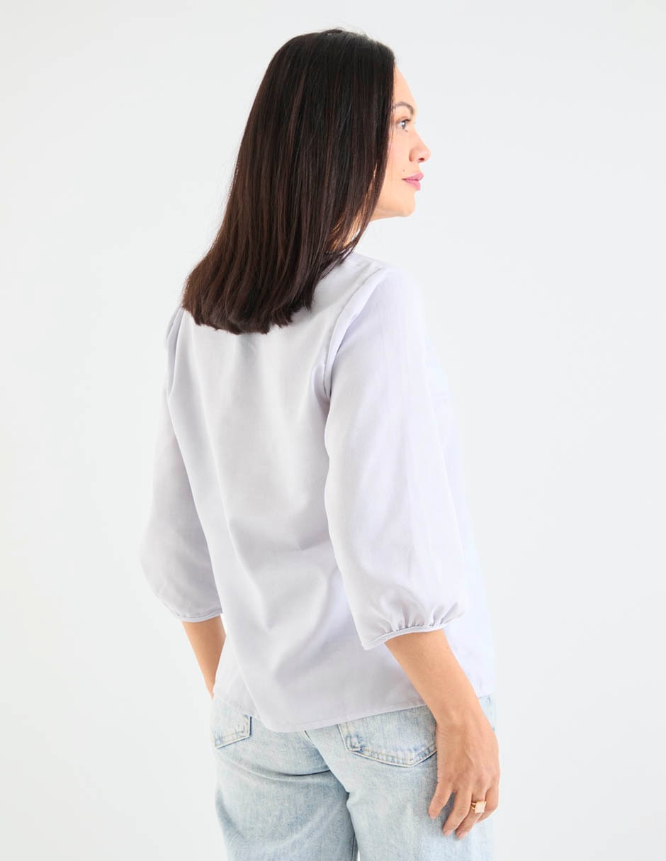 Blusa manga 3/4 para mujer 6