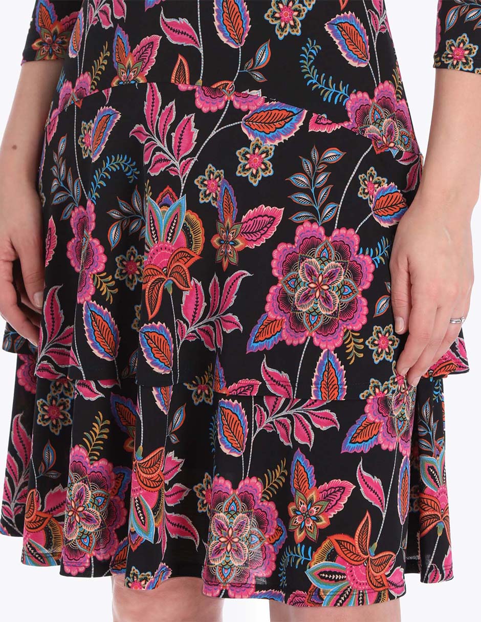 Vestido a la rodilla formal para mujer 4