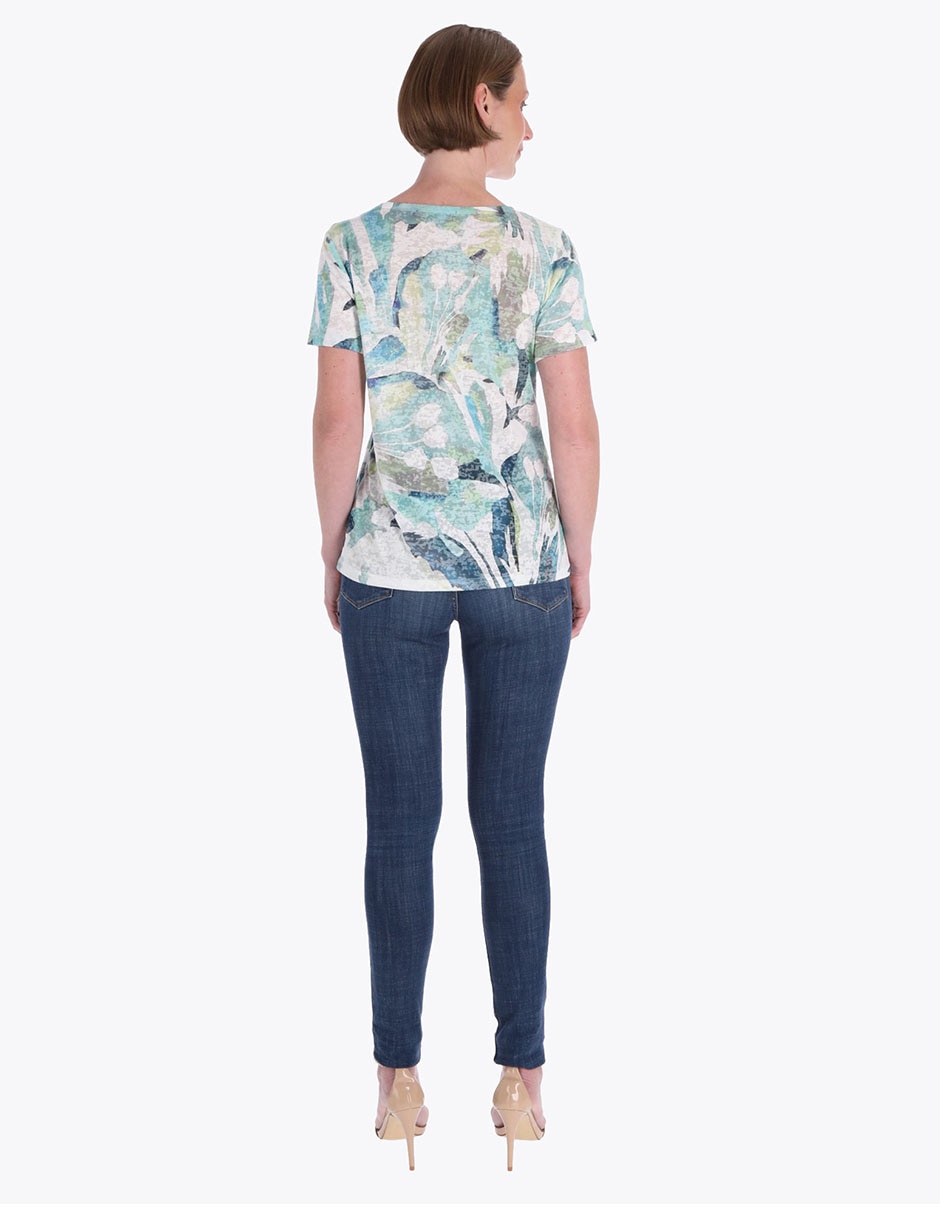 Blusa manga corta para mujer 2