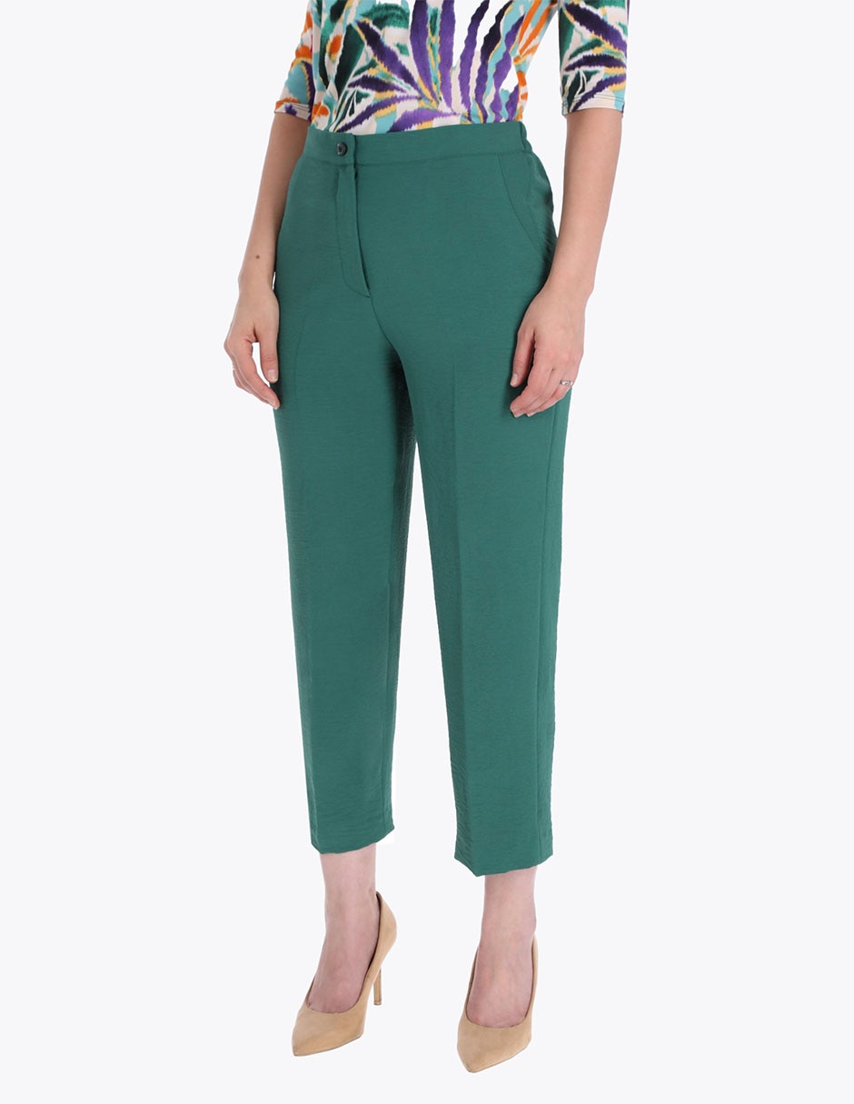 Pantalón de vestir regular para mujer