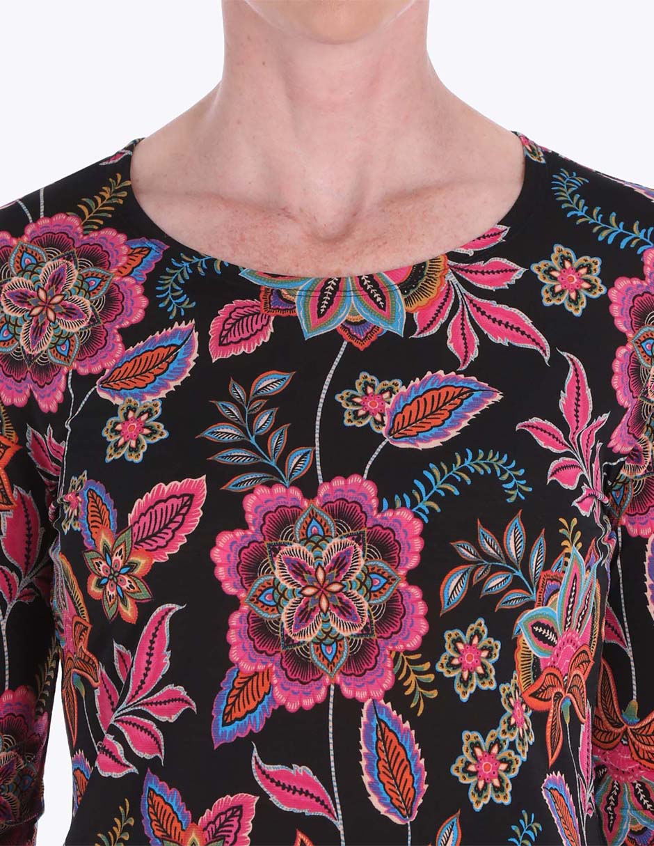 Blusa manga 3/4 para mujer 4