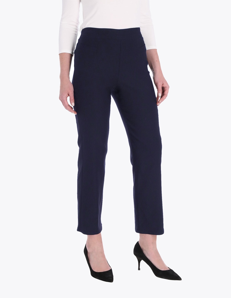 Pantalón de vestir slim para mujer
