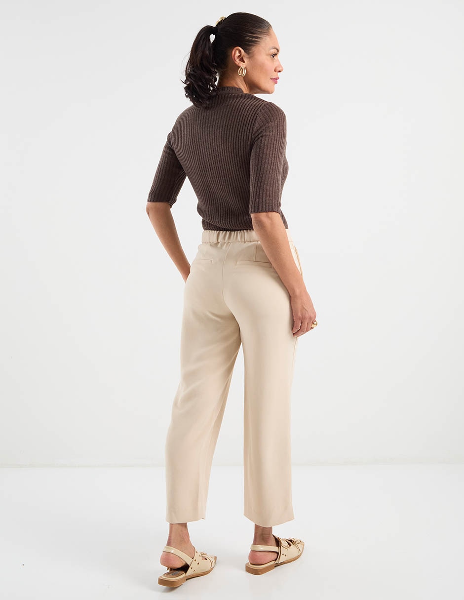 Pantalón de vestir straight para mujer 2