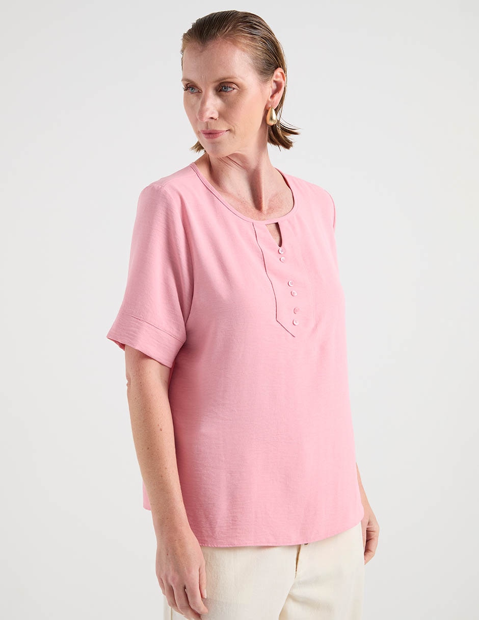 Blusa manga corta para mujer Blusa manga corta para mujer
