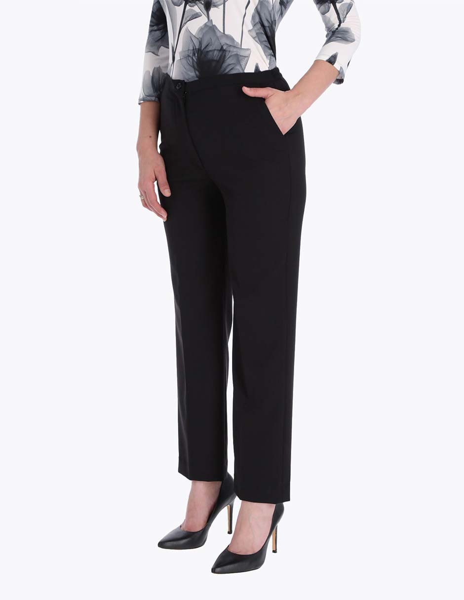 Pantalón de vestir slim para mujer