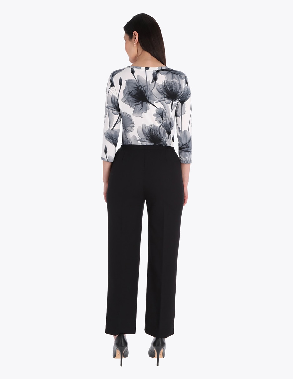 Pantalón de vestir slim para mujer 2
