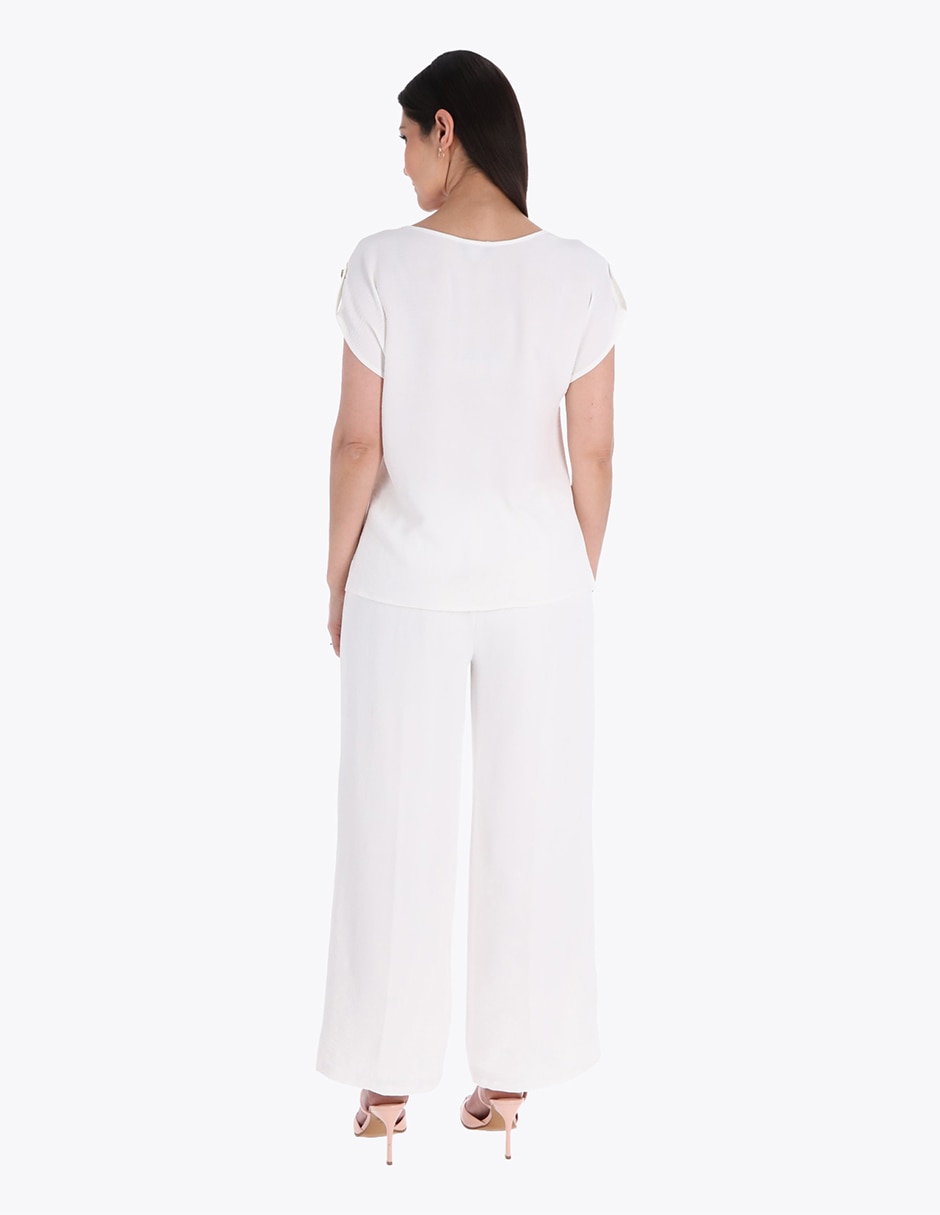 Blusa manga corta para mujer 2
