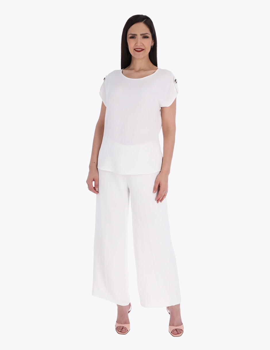 Blusa manga corta para mujer 3