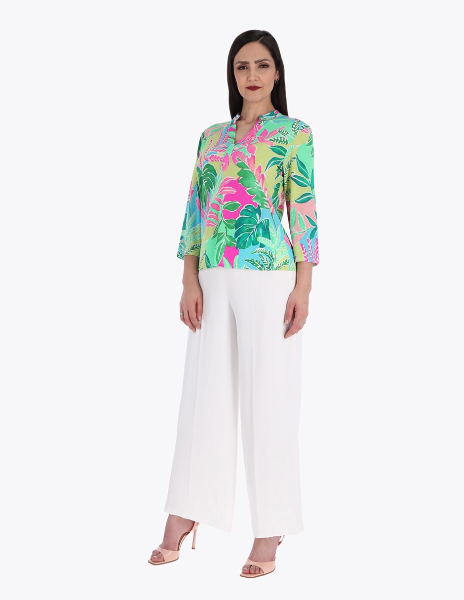 Blusa manga 3/4 para mujer 3