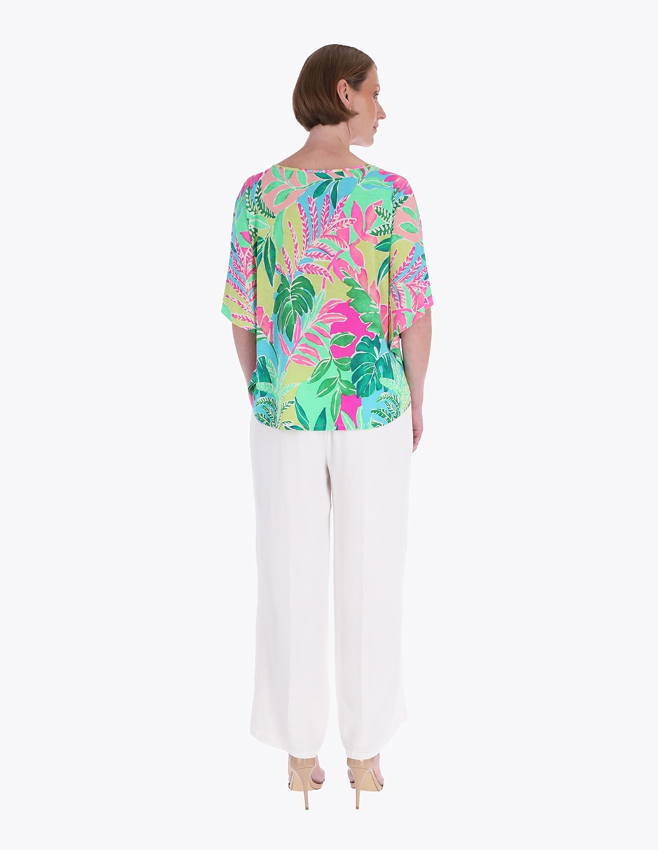 Blusa manga al codo para mujer 2