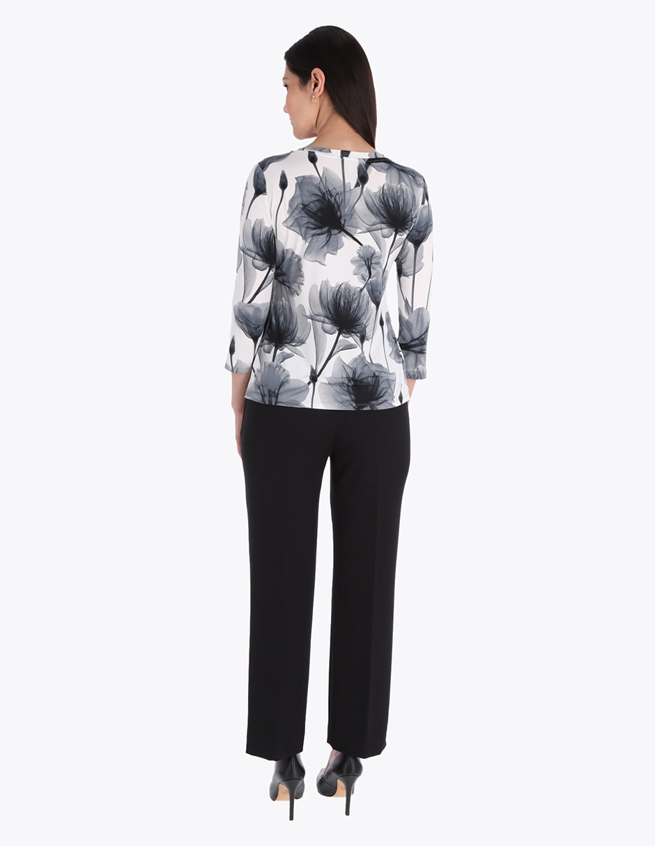 Blusa manga 3/4 para mujer 2