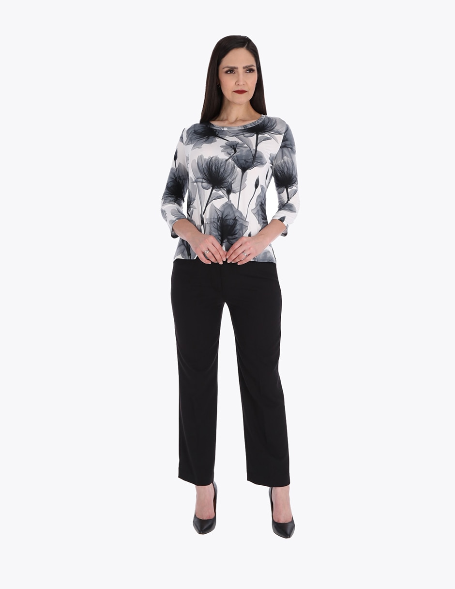 Blusa manga 3/4 para mujer 3
