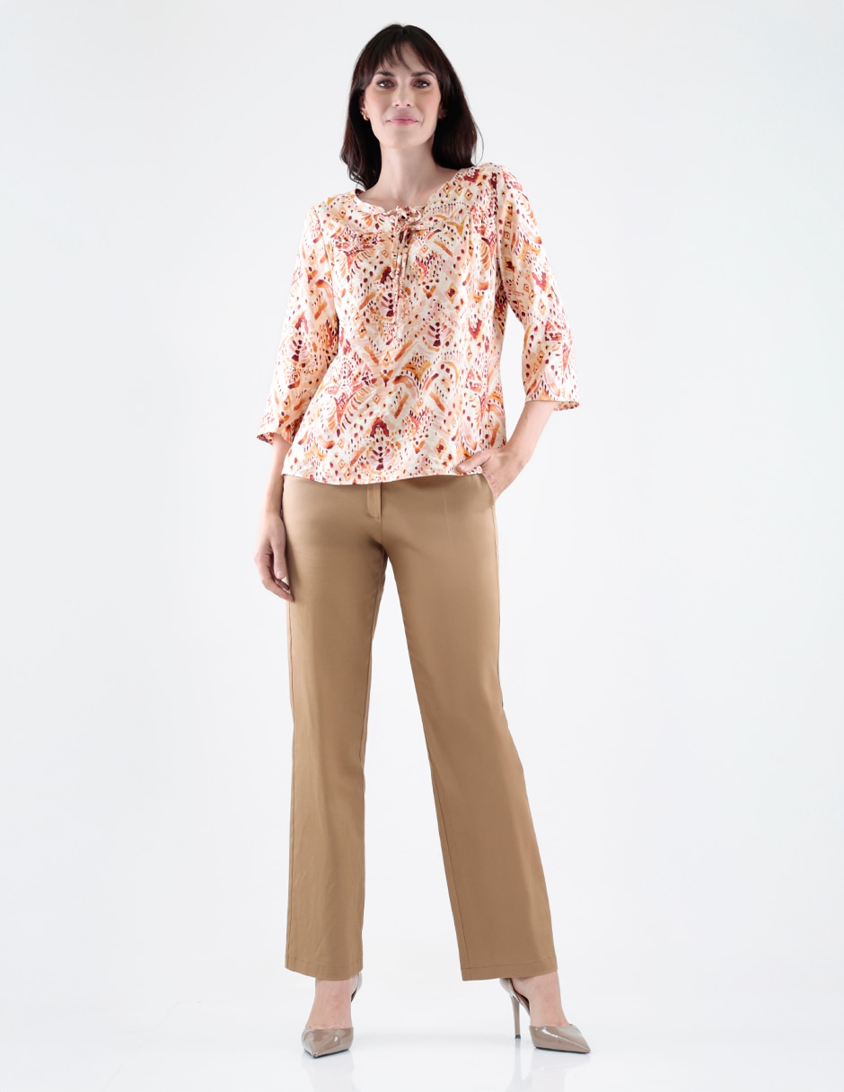 Blusa manga 3/4 para mujer 3