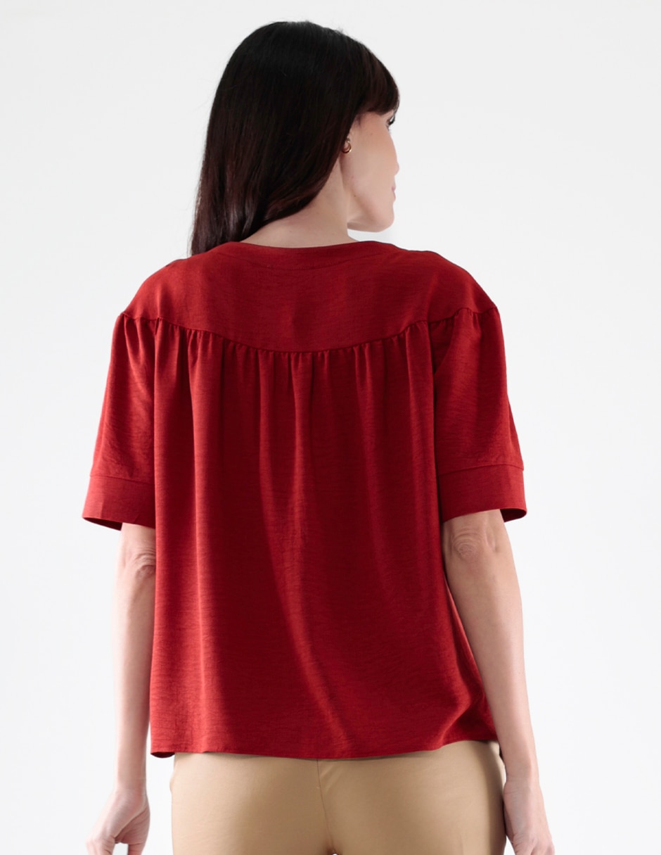 Blusa manga corta para mujer 2