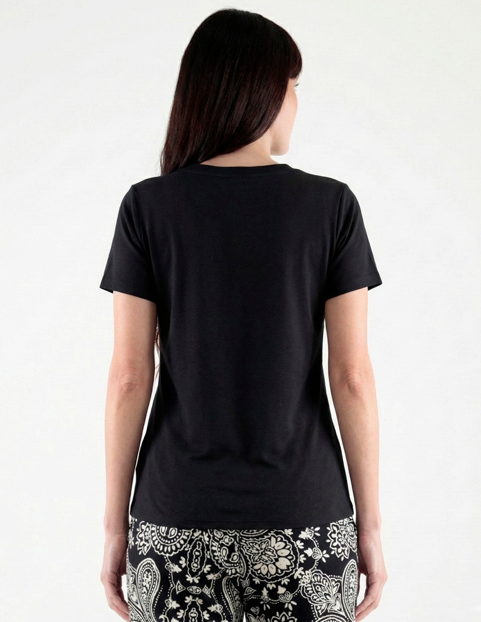 Blusa manga corta para mujer 2