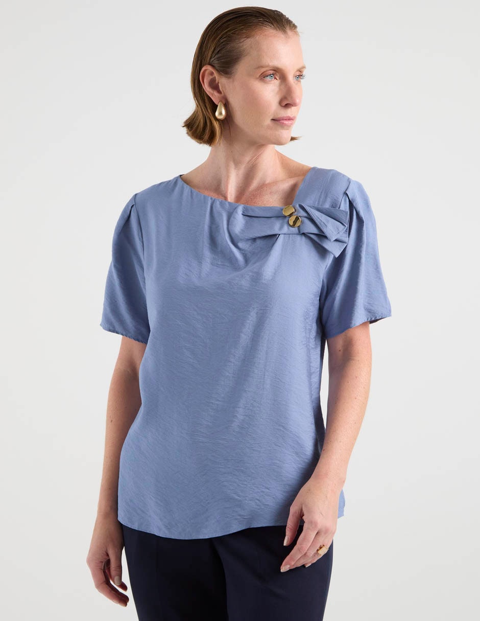 Blusa manga corta para mujer 2