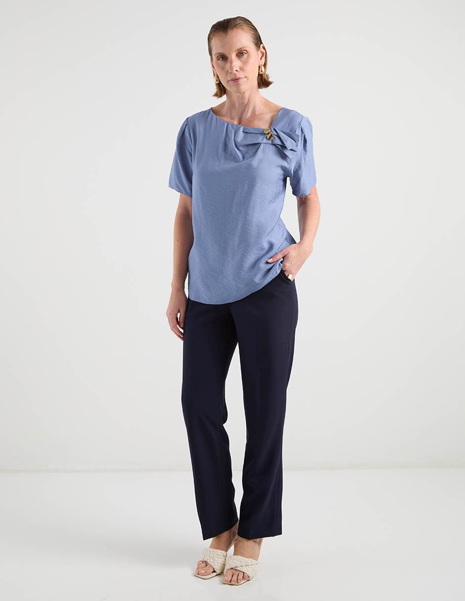 Blusa manga corta para mujer 3