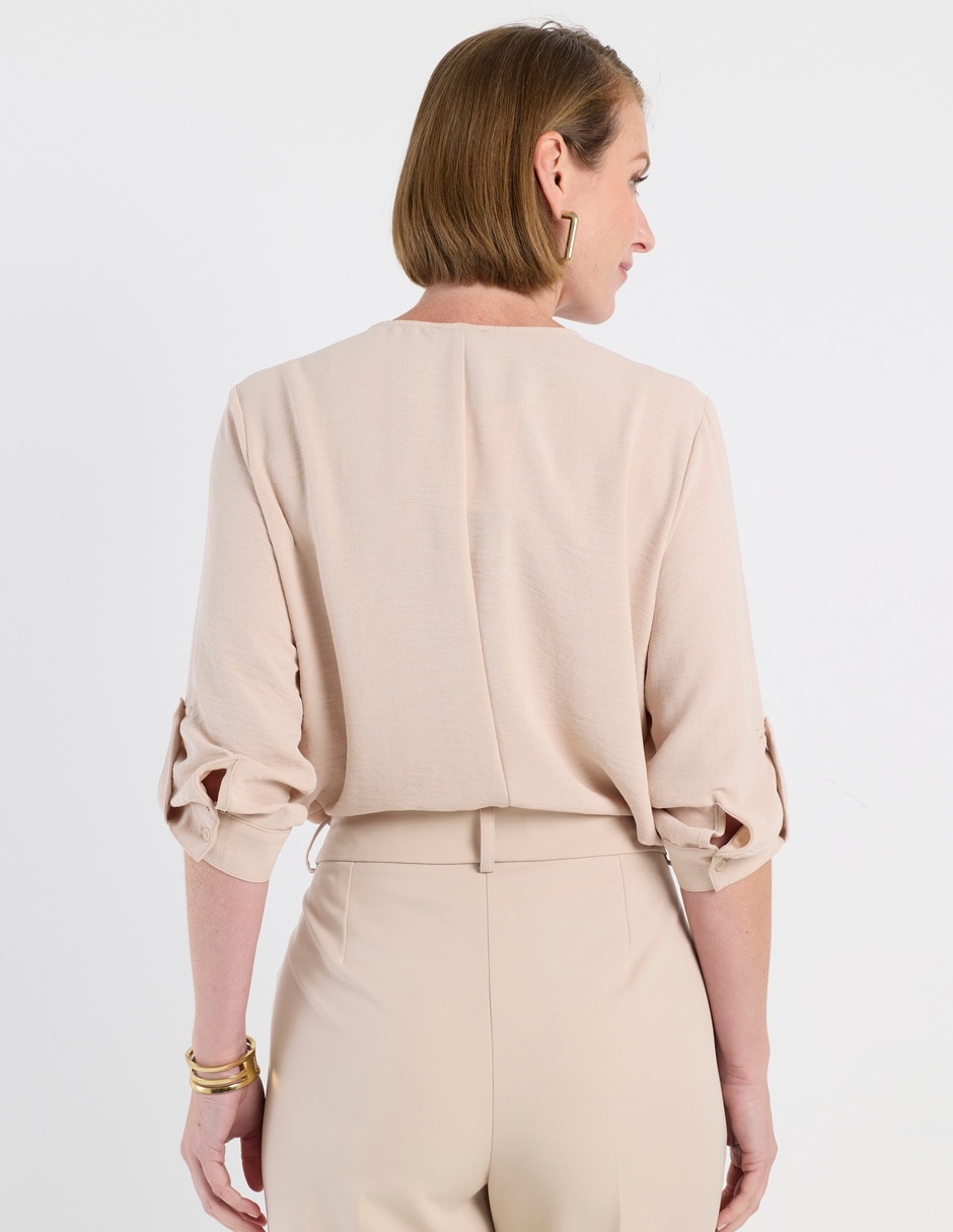 Blusa manga 3/4 para mujer 6