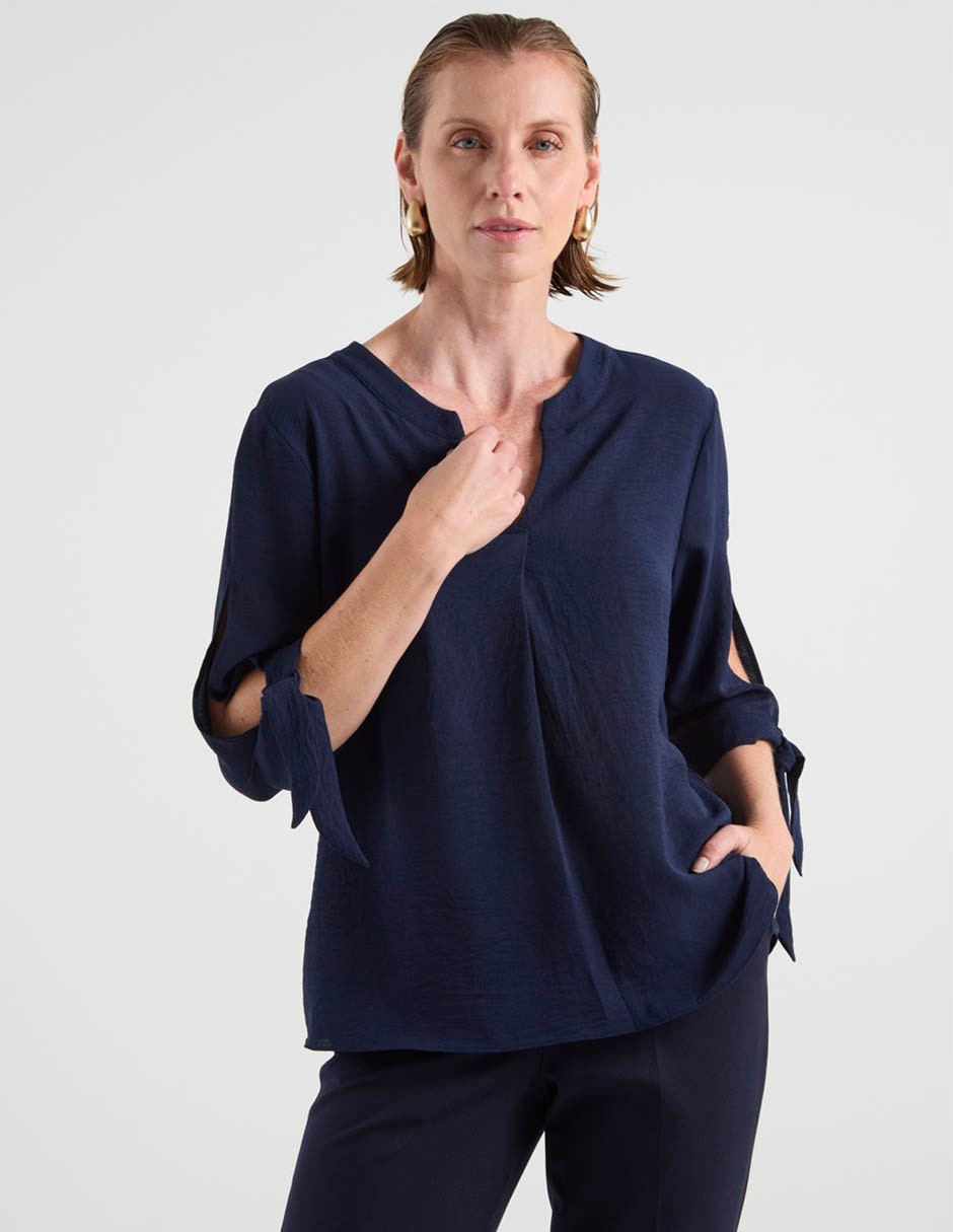Blusa manga 3/4 para mujer 2