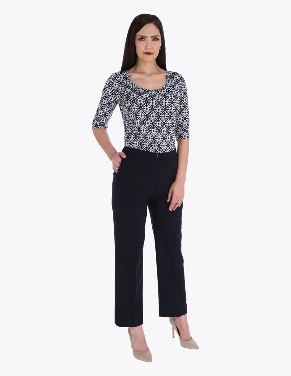 Pantalón de vestir slim para mujer 3