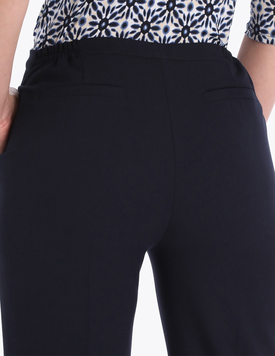 Pantalón de vestir slim para mujer 4