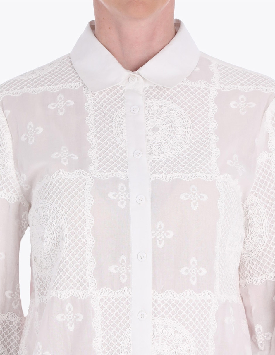 Blusa manga larga para mujer 4