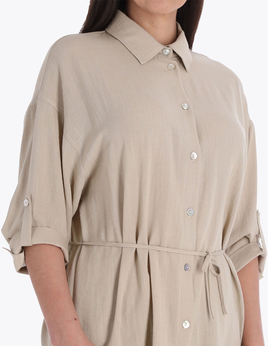 Blusa túnica manga 3/4 para mujer 4