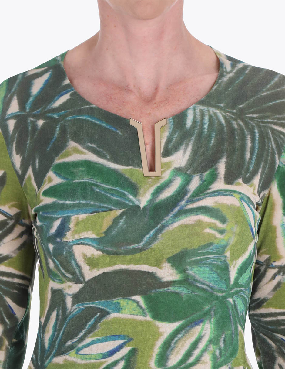 Blusa manga 3/4 para mujer 4