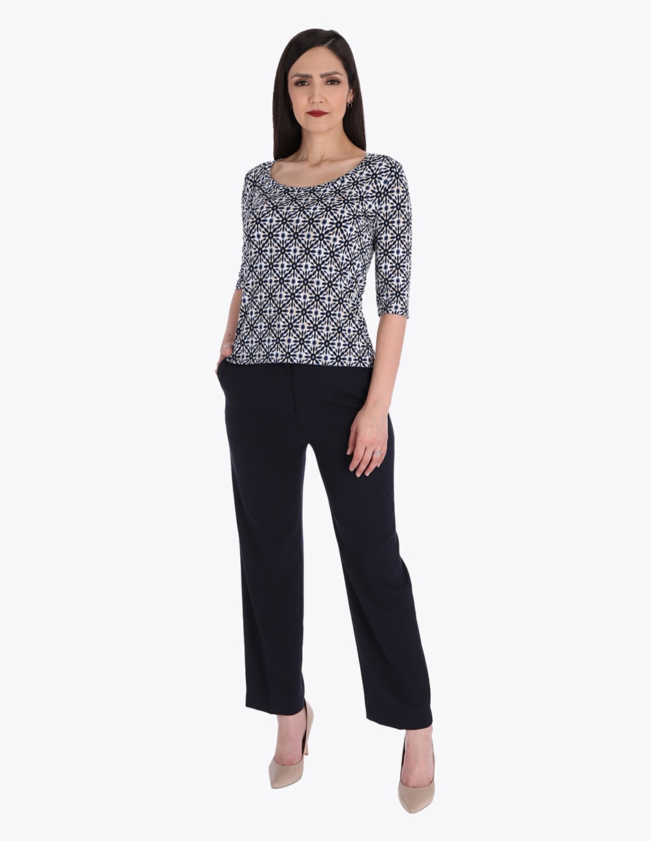 Blusa manga 3/4 para mujer 3