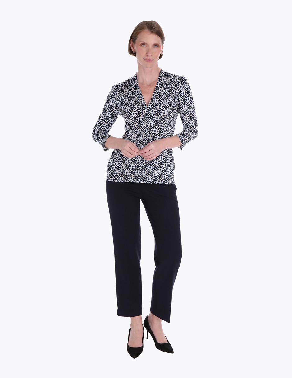 Blusa manga 3/4 para mujer 3