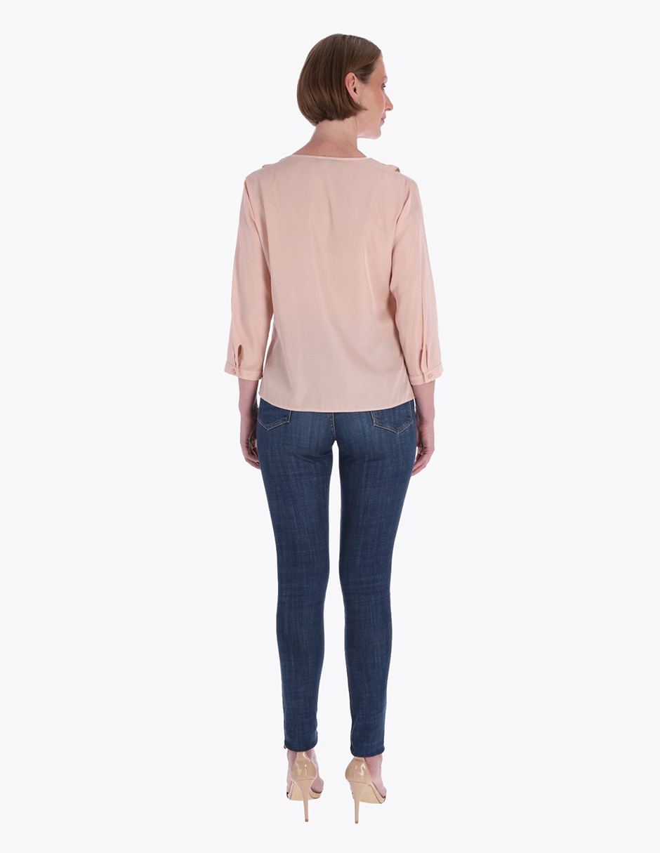 Blusa manga 3/4 para mujer 2