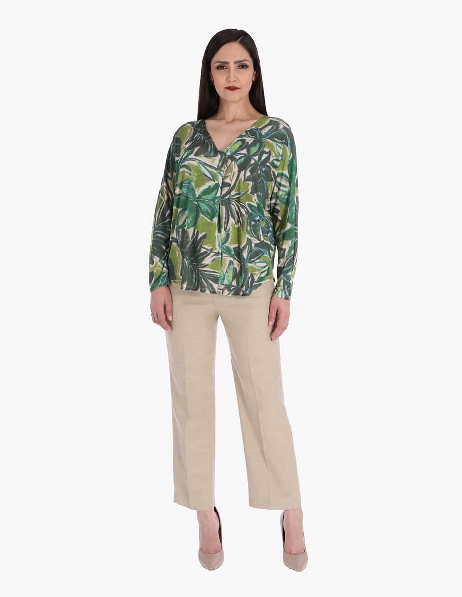 Blusa manga larga para mujer 3