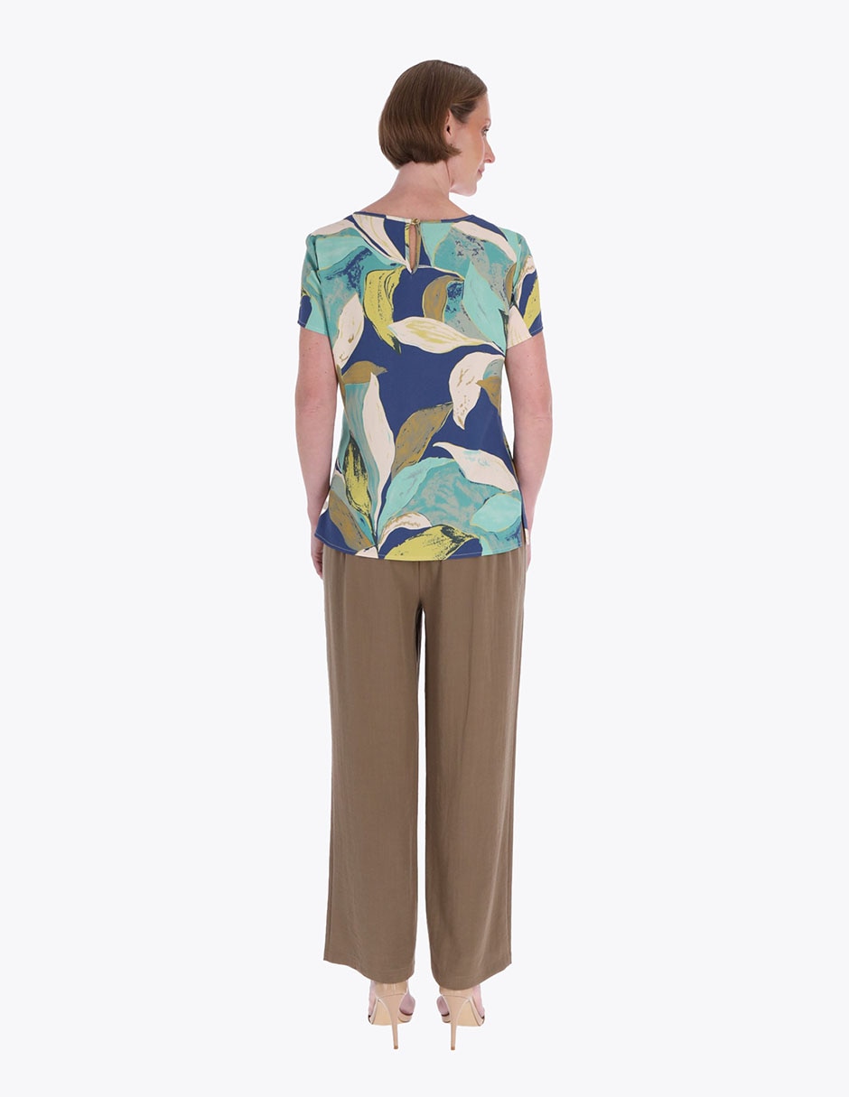 Blusa manga corta para mujer 2