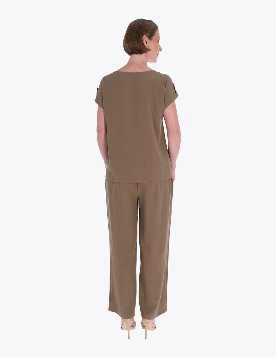 Blusa manga corta para mujer 2