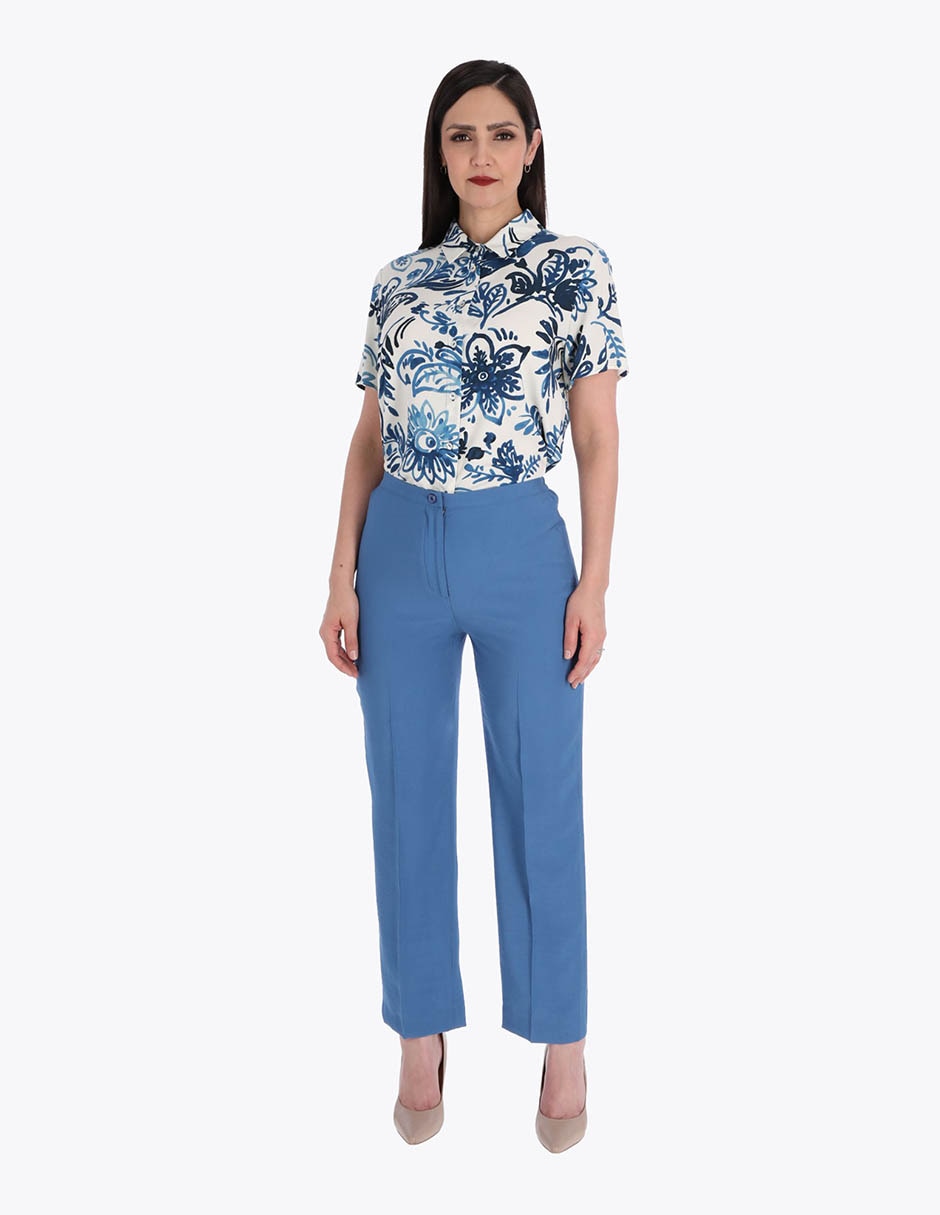 Pantalón de vestir slim para mujer 3