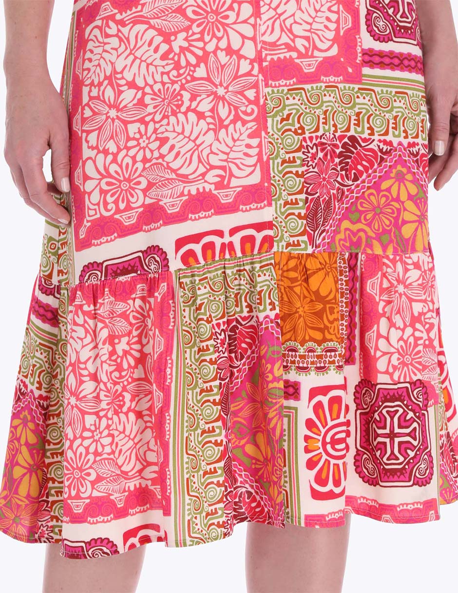 Vestido midi casual para mujer 4
