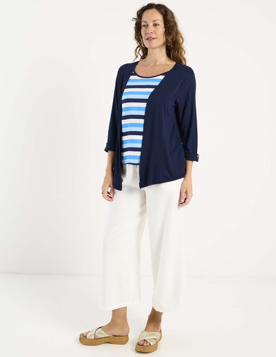 Blusa manga 3/4 para mujer 3