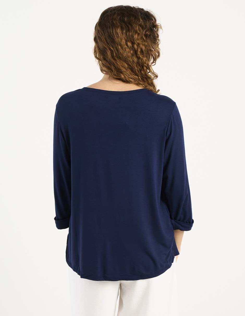 Blusa manga 3/4 para mujer 6