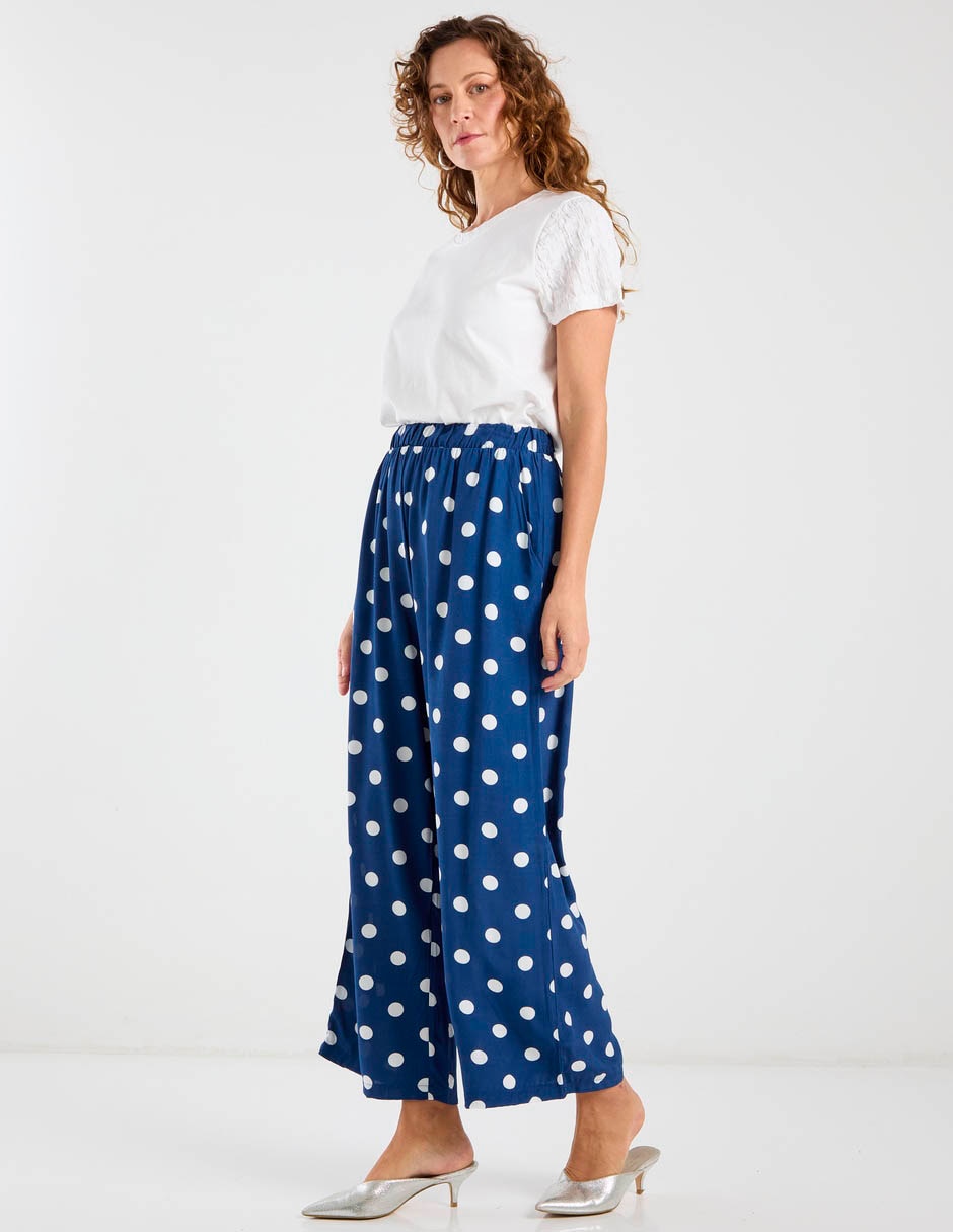 Pantalón relaxed amplio para mujer 3