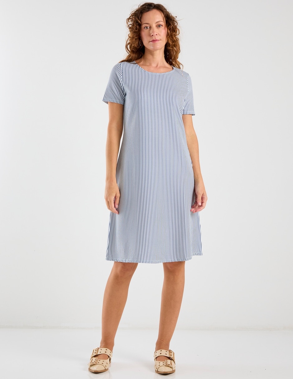 Vestido 3/4 casual para mujer