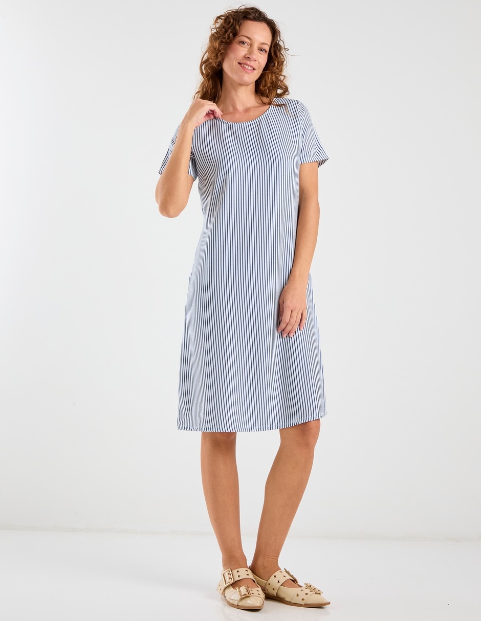 Vestido 3/4 casual para mujer 2
