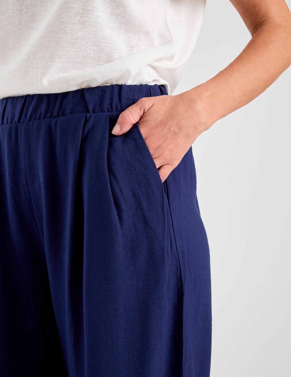 Pantalón relaxed straight para mujer 4