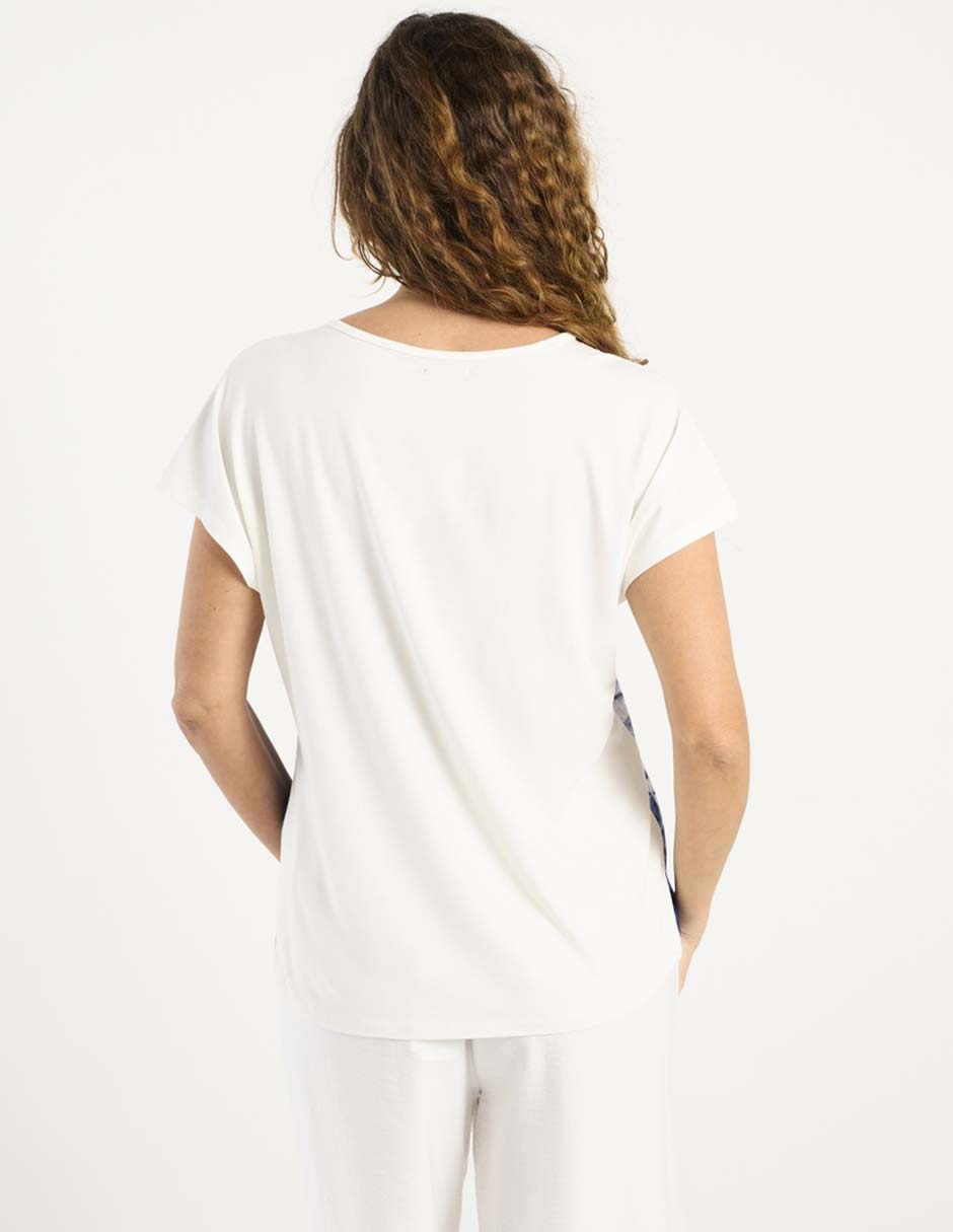 Blusa manga corta para mujer 6