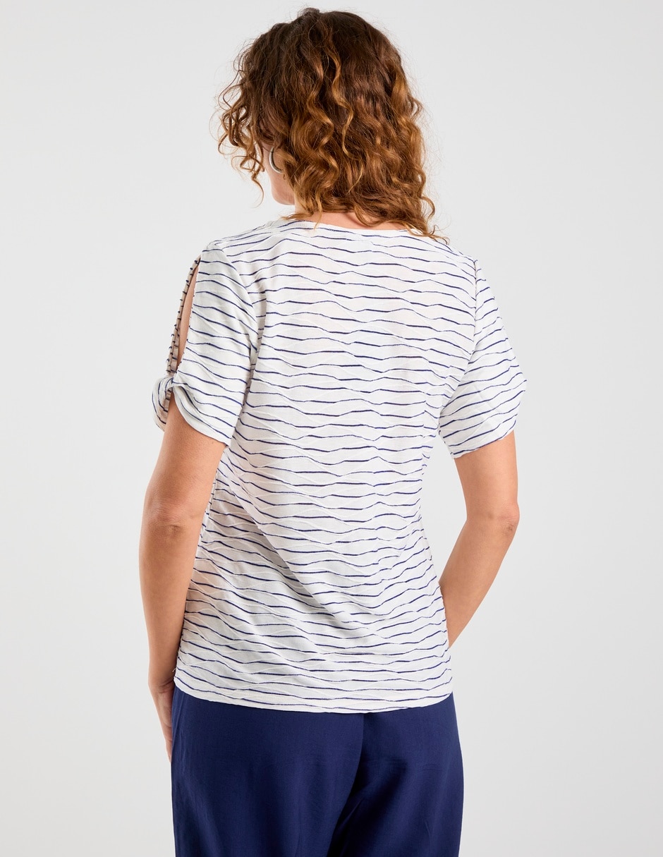 Blusa manga corta para mujer 6