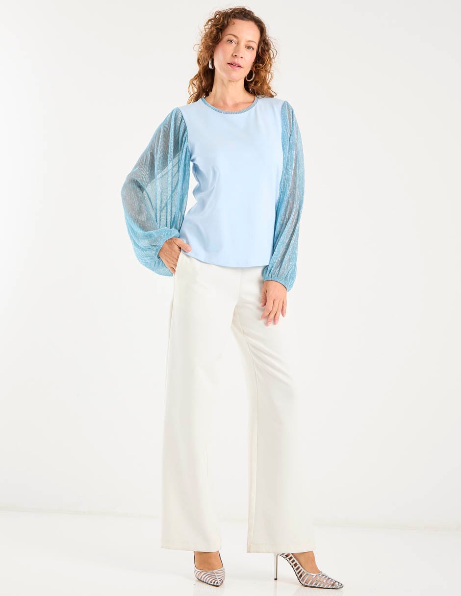 Blusa manga 3/4 para mujer 3